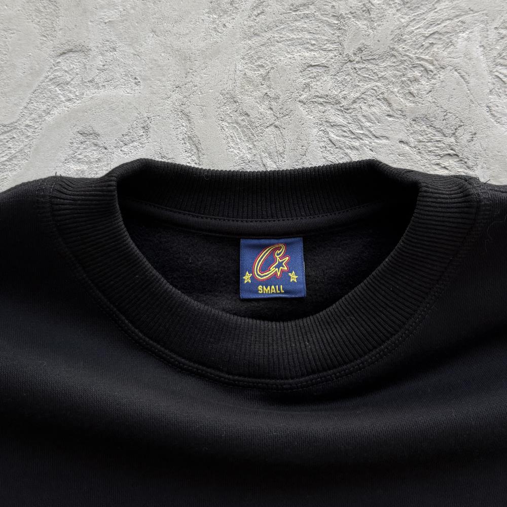 MINI ISLAND CREWNECK- BLACK