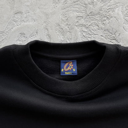 MINI ISLAND CREWNECK- BLACK