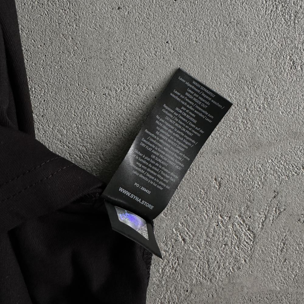 sy no comment tee-black