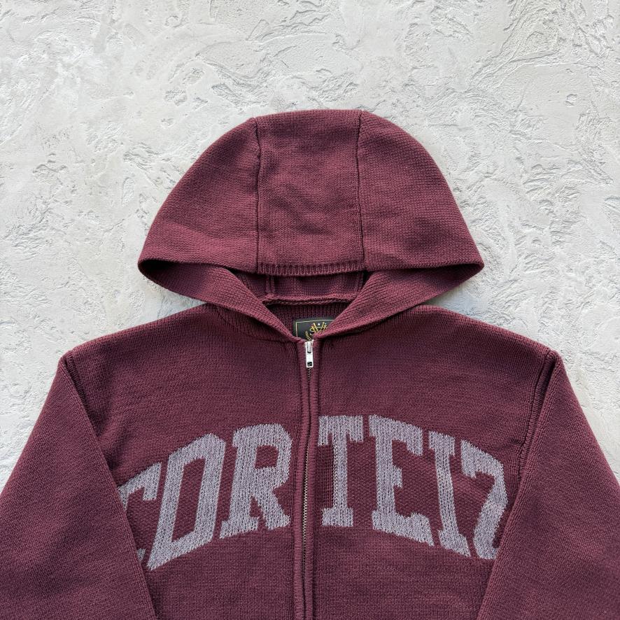 3M college knit zip hoodie