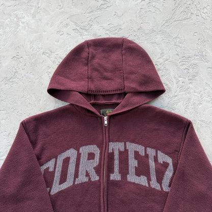 3M college knit zip hoodie