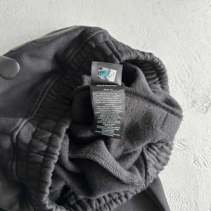 sy round neck suit-black tracksuit