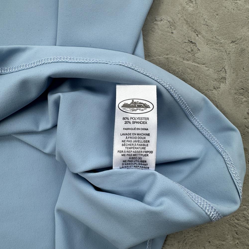 Why Always Me Compression Top 'Powder Blue'