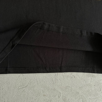 SY wages tee -black