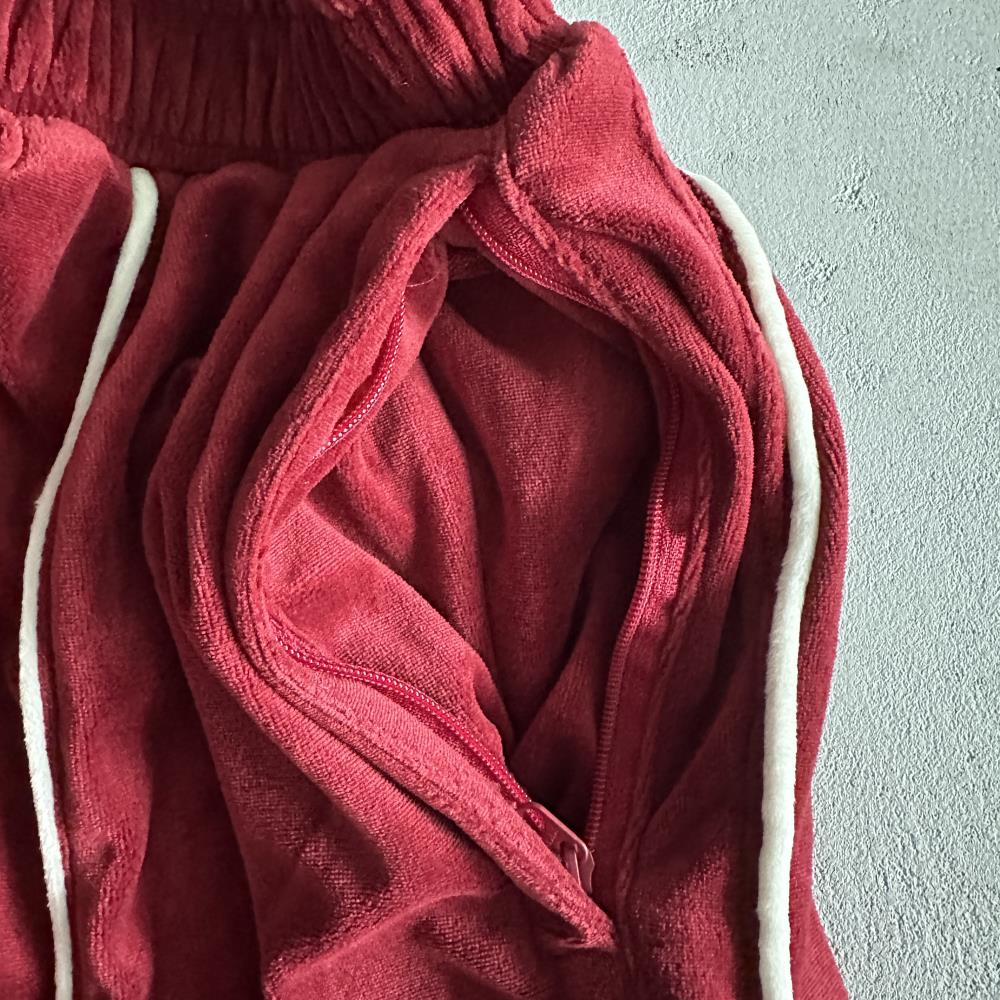 velour amg set -red