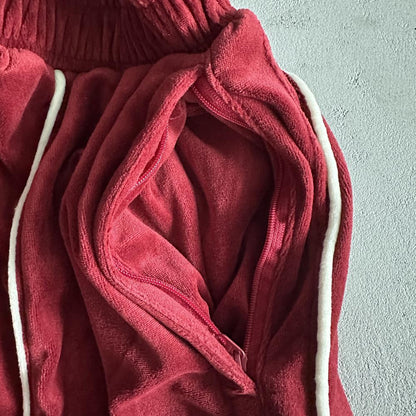 velour amg set -red