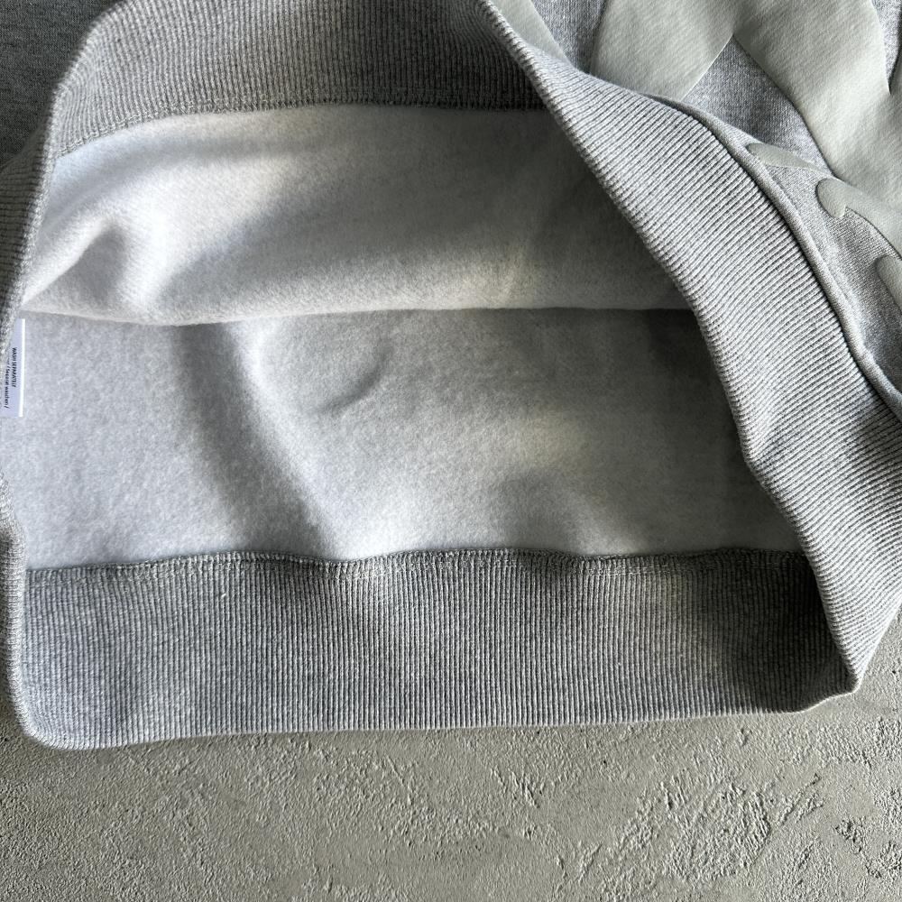 sy round neck suit-gray
