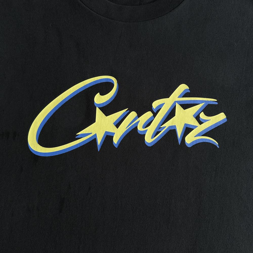 GRADIENT CARNI TEE-yellow blue