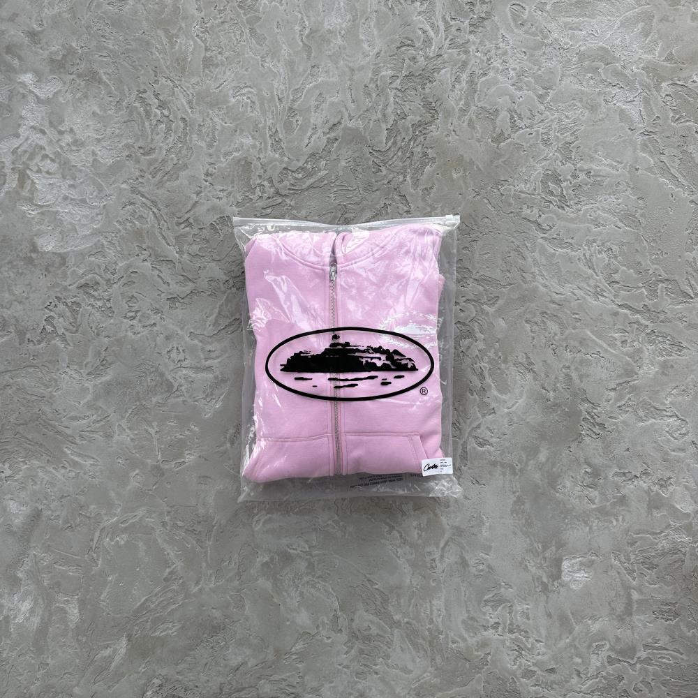 superior royale zip set-pink
