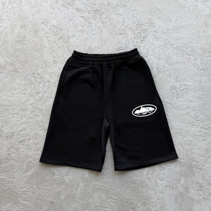 ISLAND PUFF PRINT SWEATSHORT