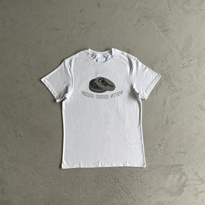 SY grinder tee white