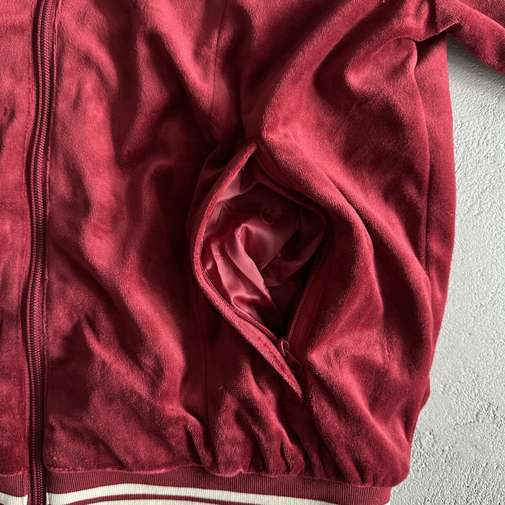 velour amg set -red