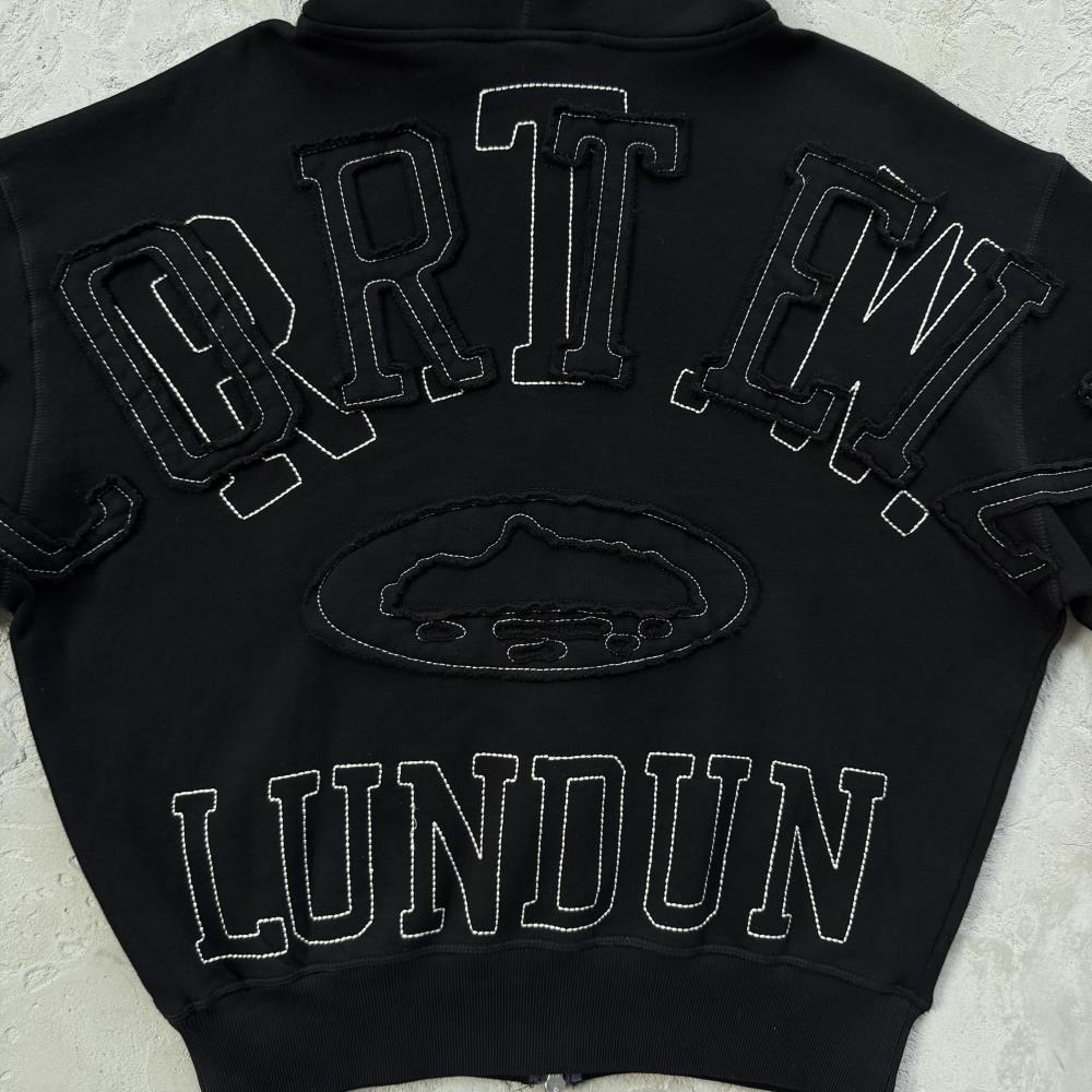 LUNDUN STITCH OPEN HEM -triple black