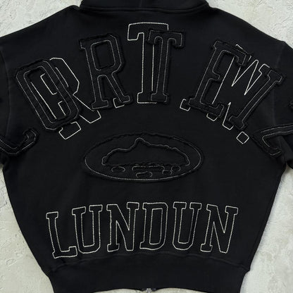 LUNDUN STITCH OPEN HEM -triple black