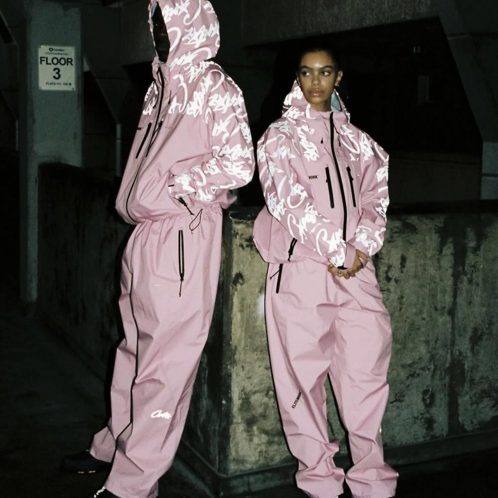 elitework shell pant-pink