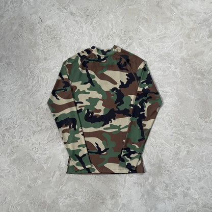 LITEWORK COMPRESSION TOP [WOODLAND CAMO]