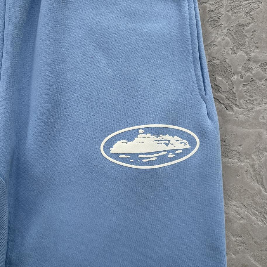ISLAND PUFF PRINT SWEATSHORT