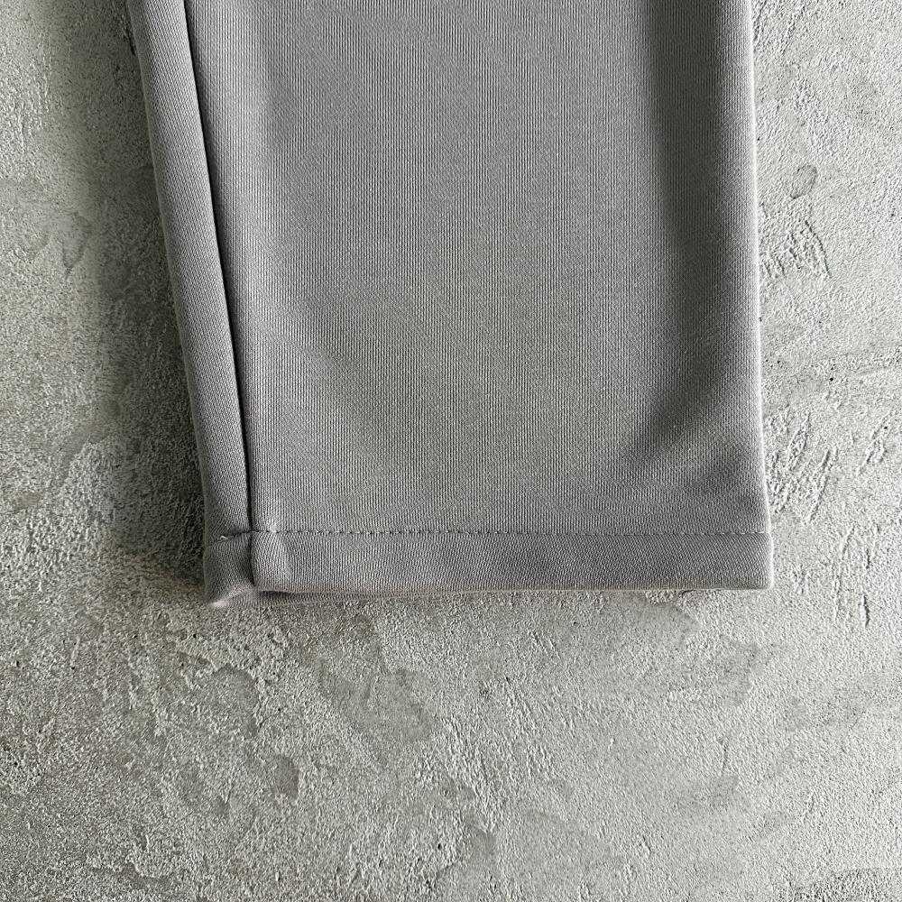 island puff print zip set-grey