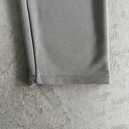 island puff print zip set-grey