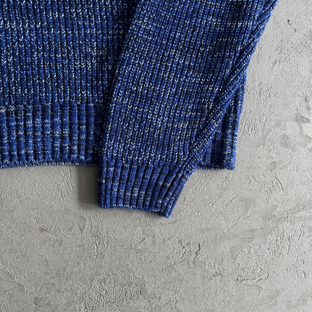 mixed yarn allstarz sweater-blue