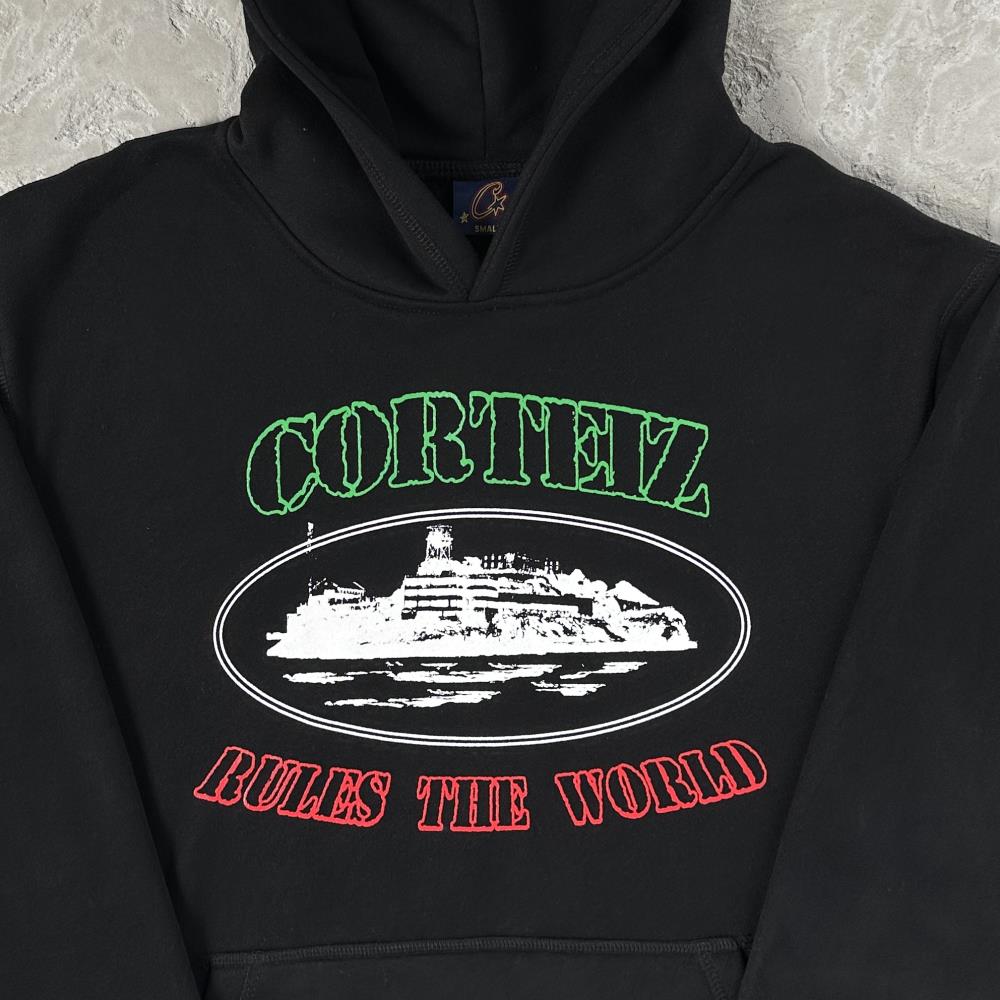 OG ALCATRAZ ITALIA HOODIE [BLACK]