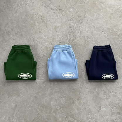 ISLAND PUFF PRINT SWEATSHORT