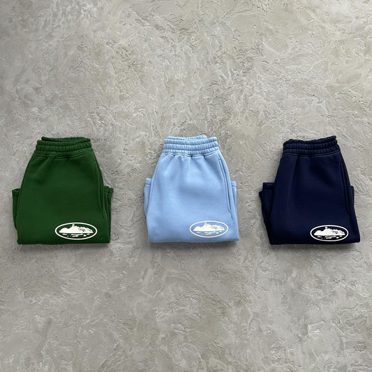 ISLAND PUFF PRINT SWEATSHORT
