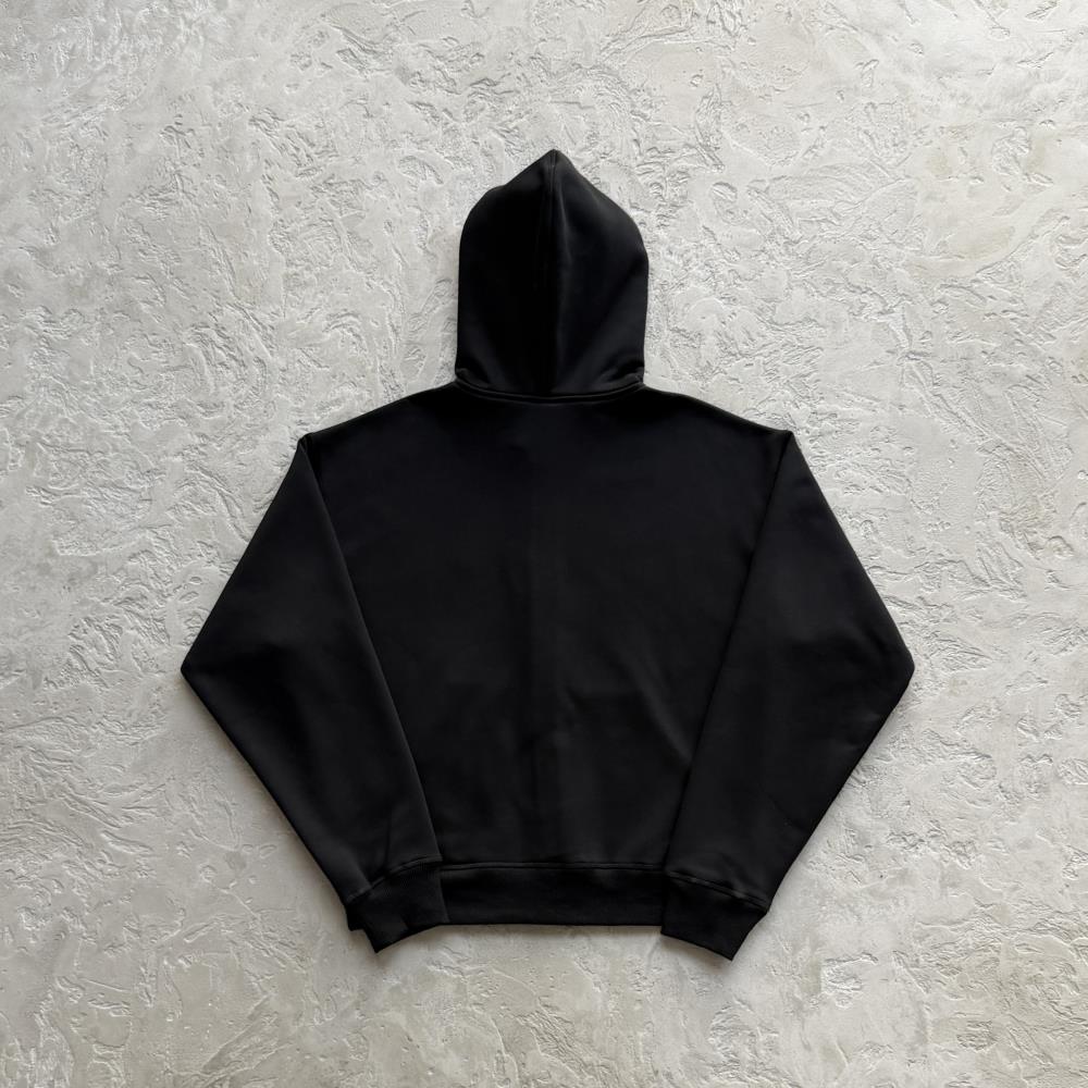MINI ISLAND ZIP HOODIE -BLACK