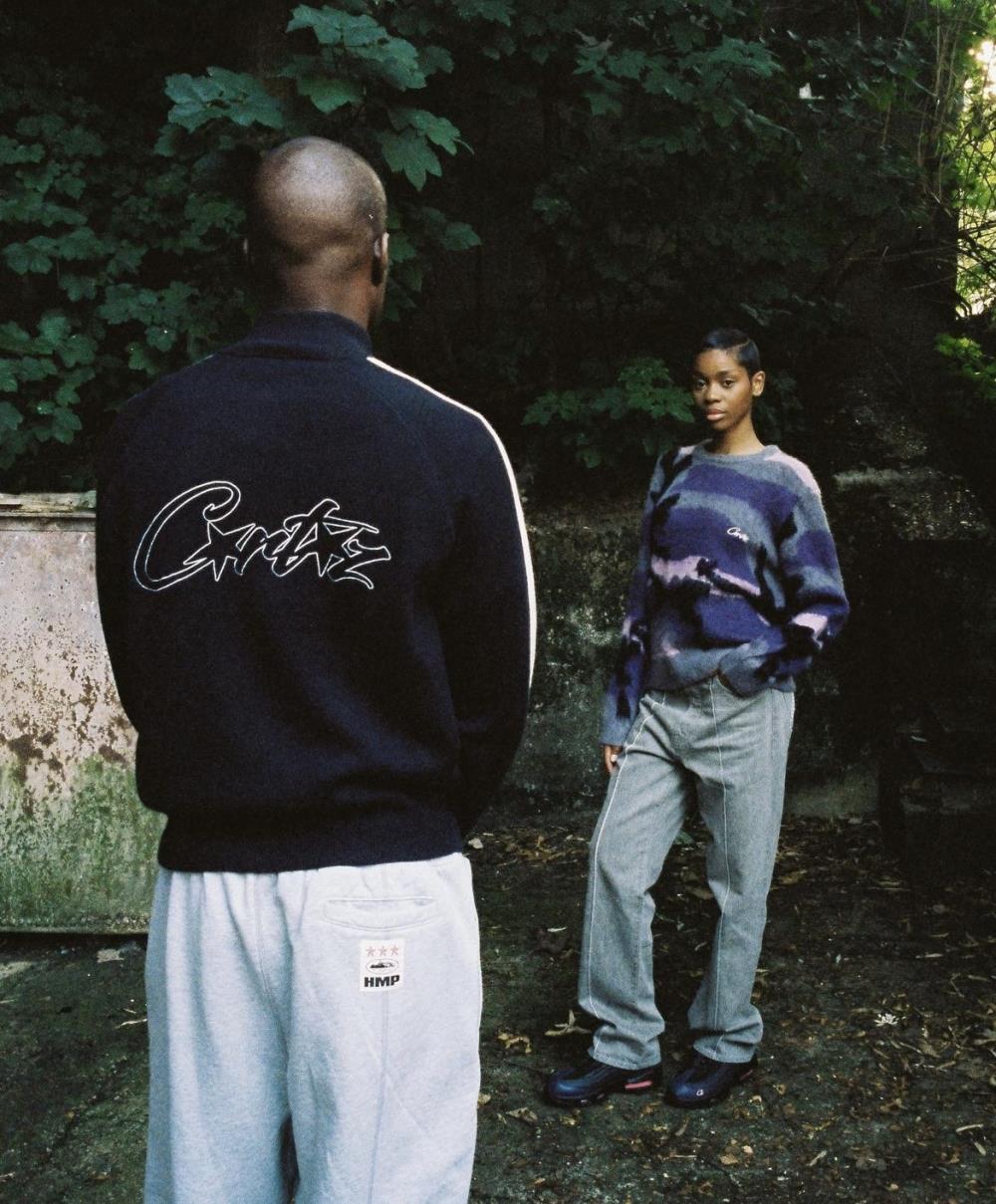 Mohair Purple Camo Knitted Jumper