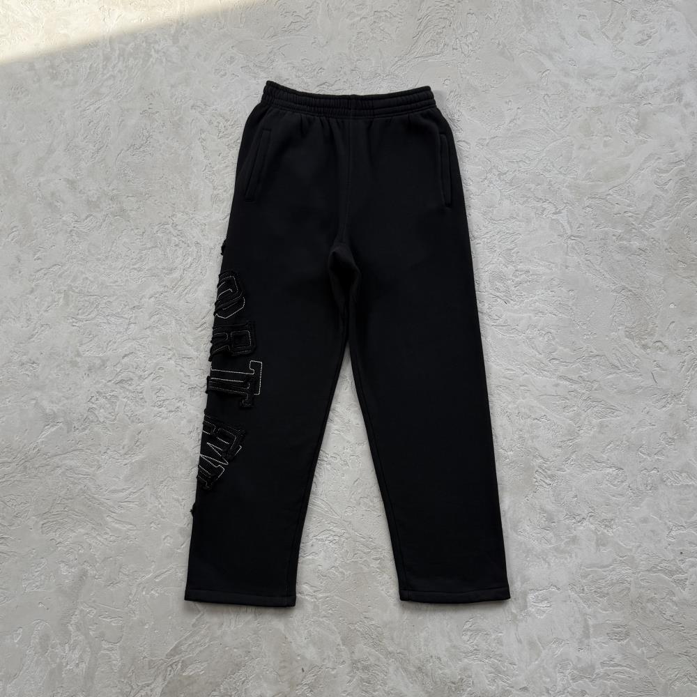 LUNDUN STITCH OPEN HEM -triple black