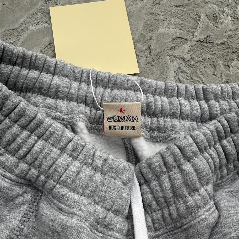 HMP rawhem shorts heather -grey