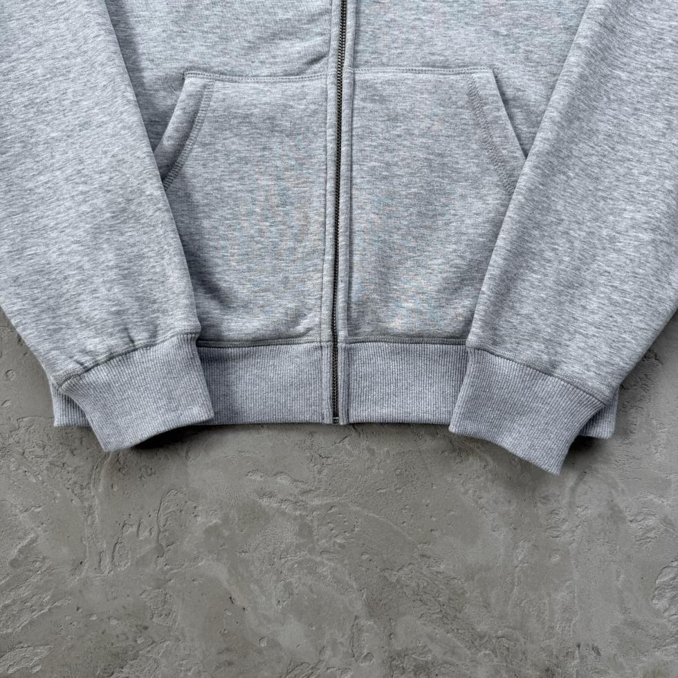 MINI ISLAND ZIP HOODIE -grey