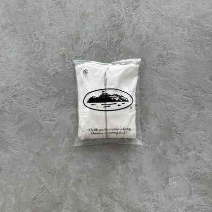 ISLAND PUFF PRINT ZIP SET [OFF WHITE]