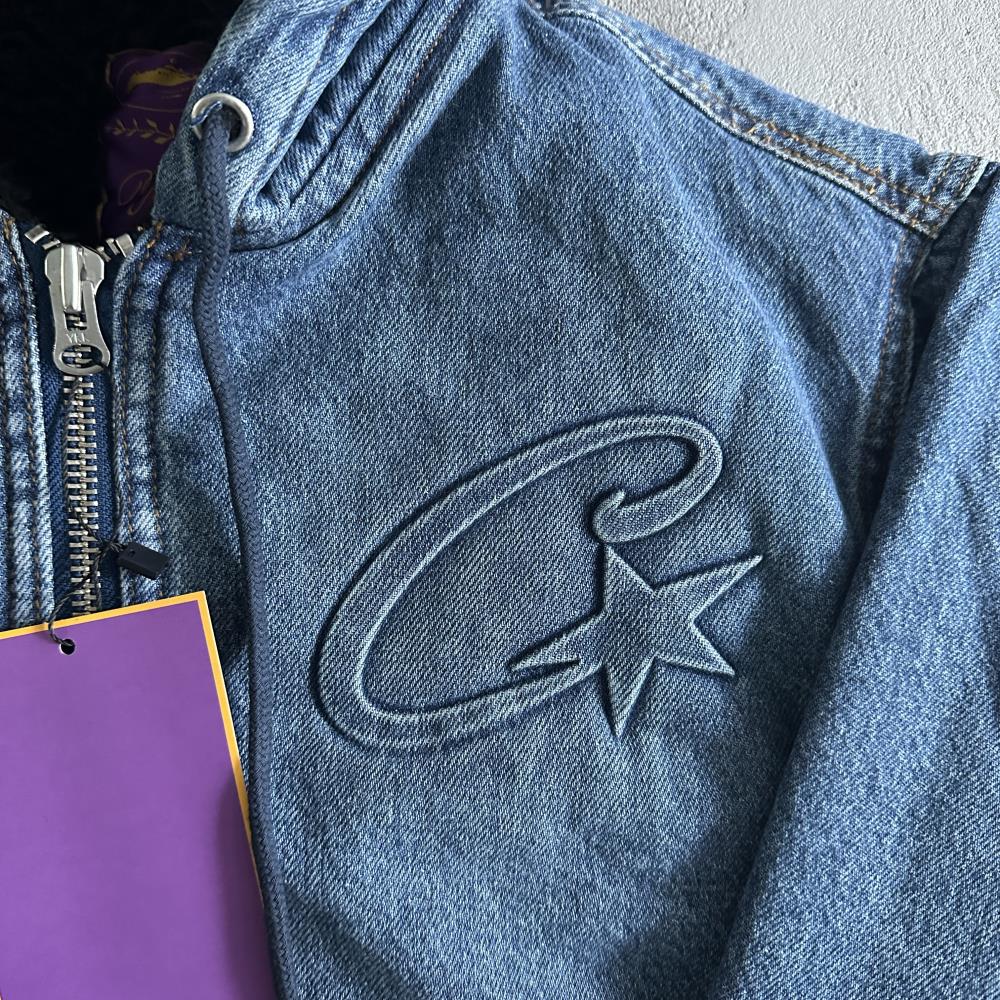 Embossed C-Star Denim Work Jacket