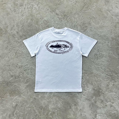Cort Stamp Tee White
