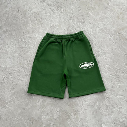 ISLAND PUFF PRINT SWEATSHORT