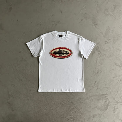 rusty alcatraz tee -white