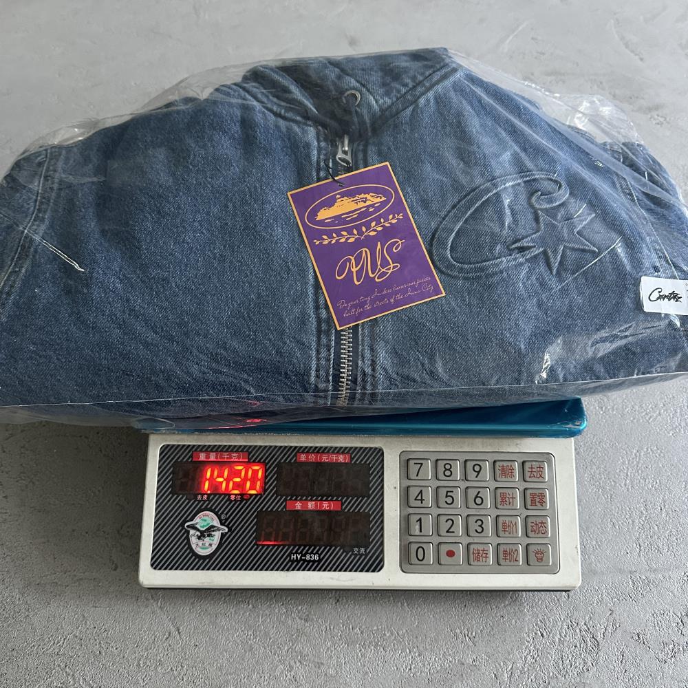 Embossed C-Star Denim Work Jacket