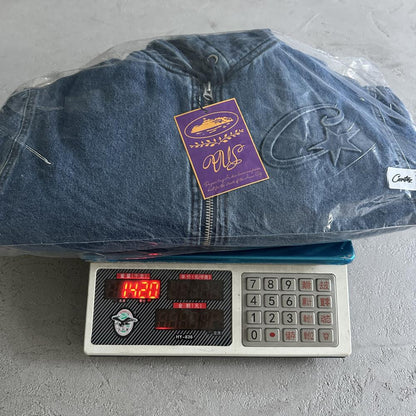 Embossed C-Star Denim Work Jacket