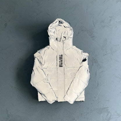 decoded 2.0 hooded puffer-reflective
