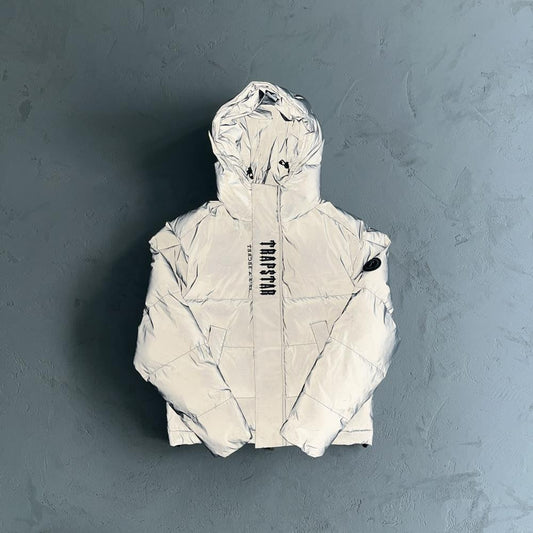 decoded 2.0 hooded puffer-reflective