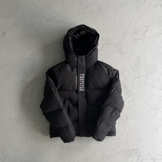 decoded 2022 hooded puffer-blackout edition