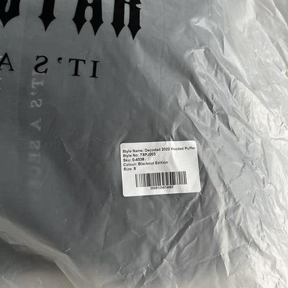 decoded 2022 hooded puffer-blackout edition