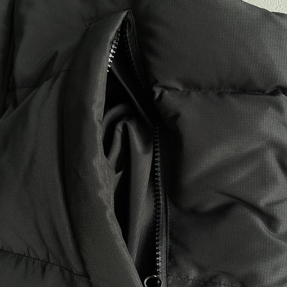 decoded gilet-blackwhite