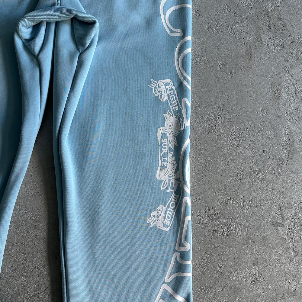 superior royale zip set-blue