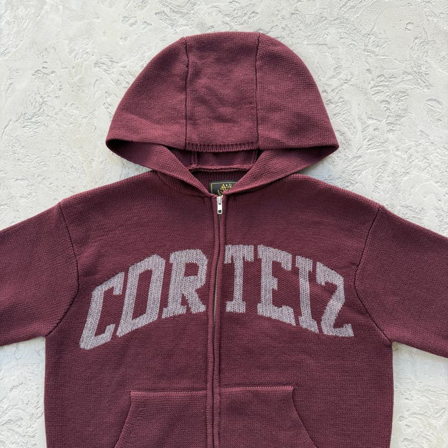 3M college knit zip hoodie