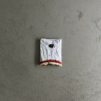 rusty alcatraz tee -white