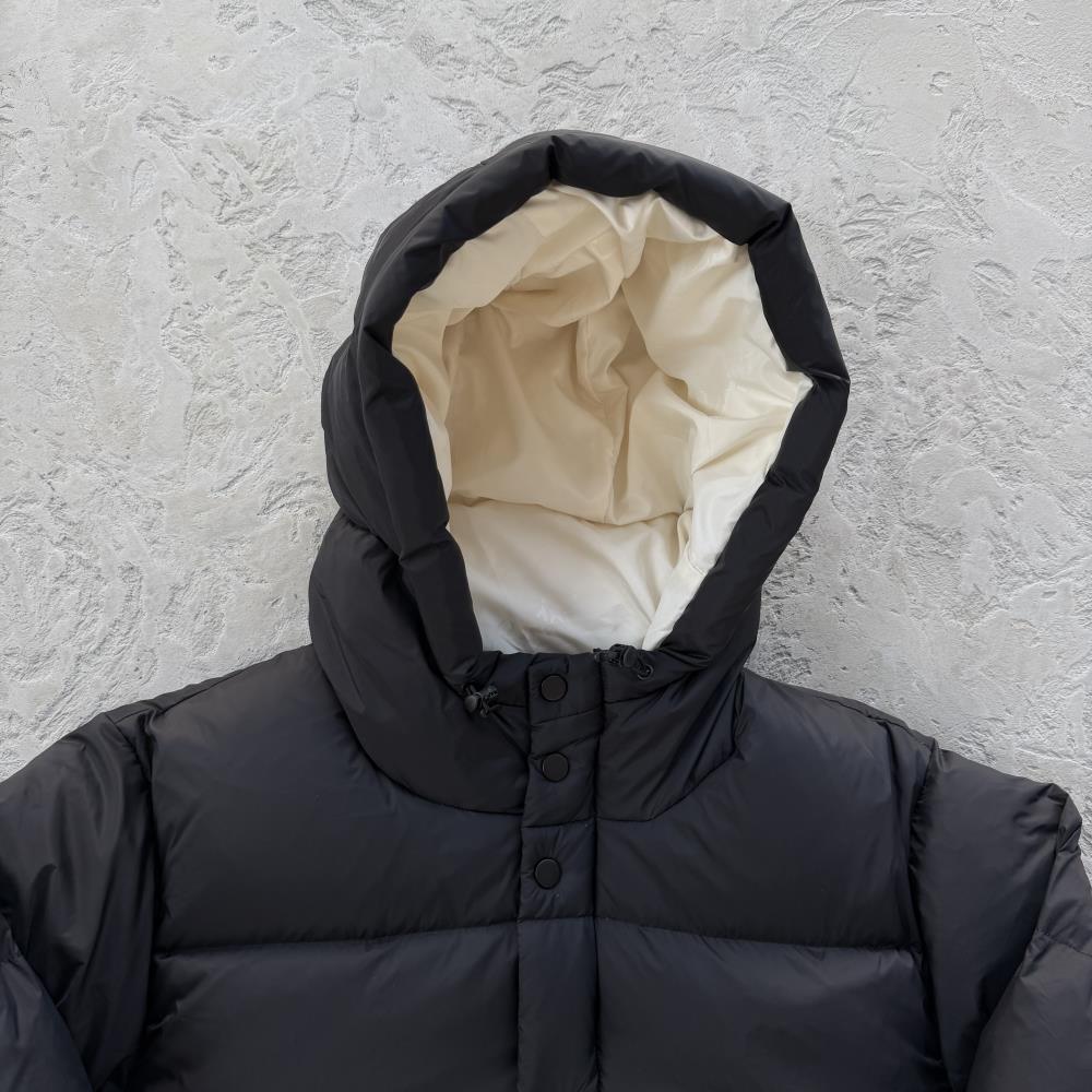 bolo v2 down jacket jacket-black and white