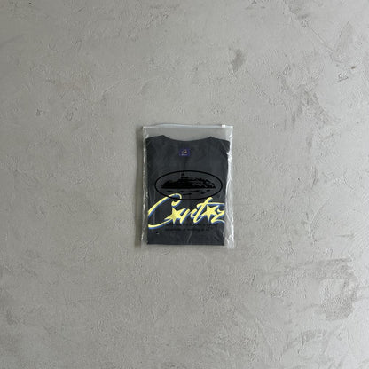 GRADIENT CARNI TEE-yellow blue
