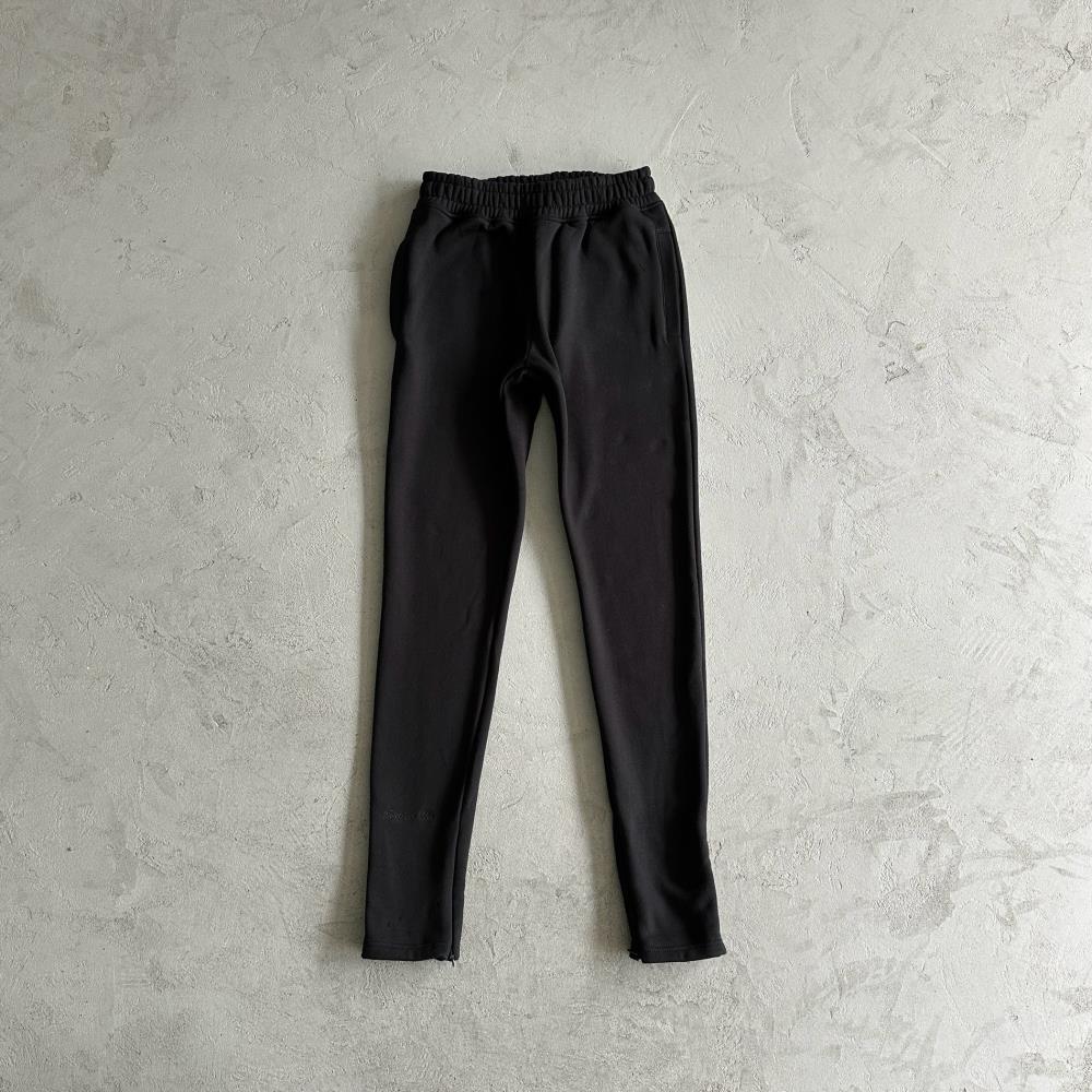 sy round neck suit-black tracksuit